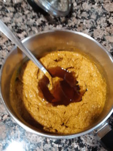 turmeric paste with added honey