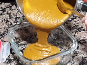 turmeric paste finished